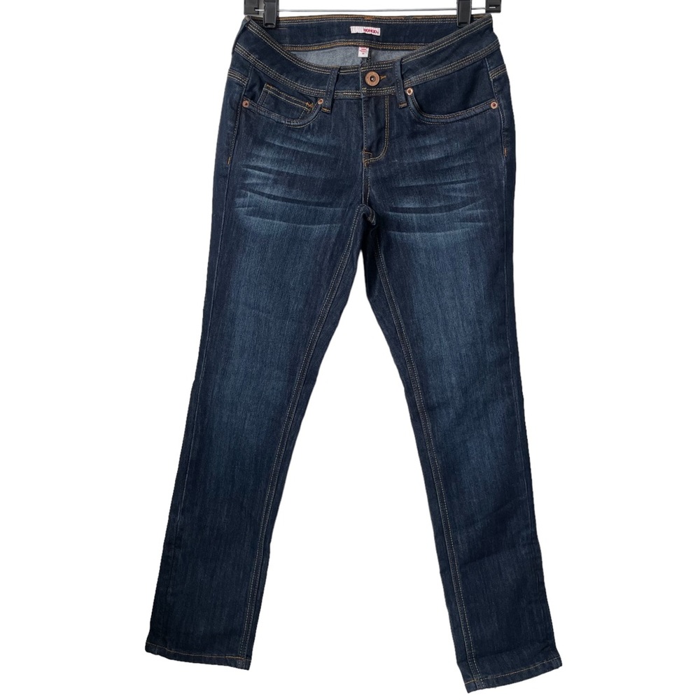 Bongo Juniors Dark Wash Skinny Fit Denim Slim Jeans, Size 5, EUC!